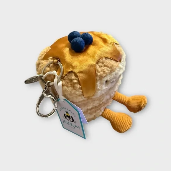 Jellycat Amuseables Fran Pancakes Bag Charm New York Exclusive